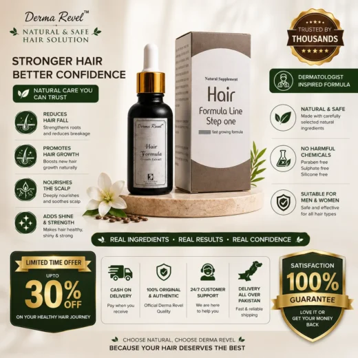 Stronger Hair Better Confidence Derma Revel Hair Formula natural hair care solution and confidence benefits