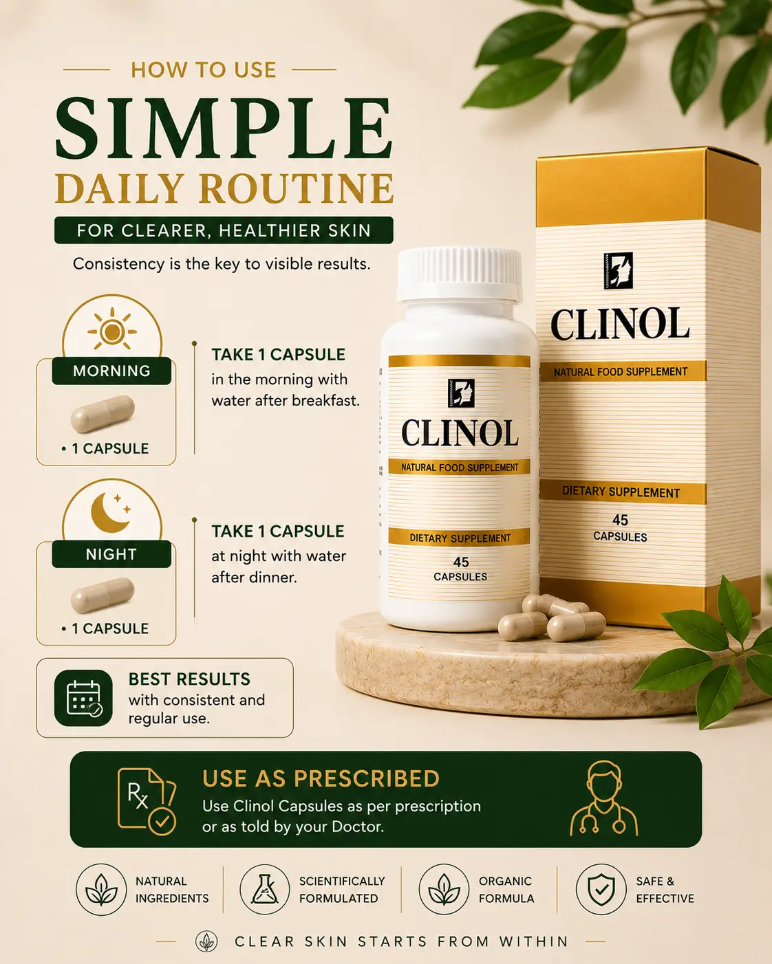 Recommended dosage and usage instructions