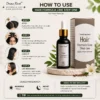 dermarevel-hair-formula-step-one-Usage-Instructions Instructions showing how to apply Hair Formula Step One