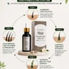 How Hair Formula Works How Derma Revel Hair Formula Step One supports hair follicles and growth
