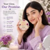 Pure White Whitening Cream Lifestyle Pakistani model using Pure White Whitening Cream for glowing skin